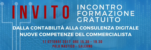 Invito evento accreditato ODCEC Salerno