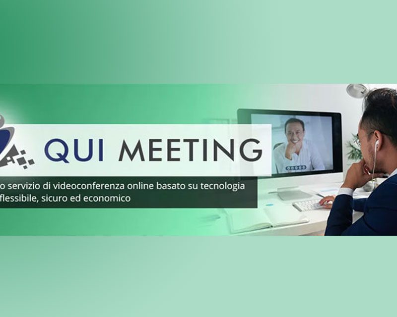 Qui Meeting: la soluzione per gli incontri di lavoro in smart working.