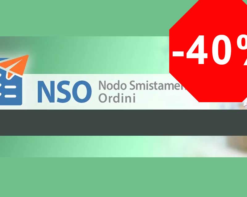 Novità 2022 NSO nodo smistamento ordini SSN -40% in promo