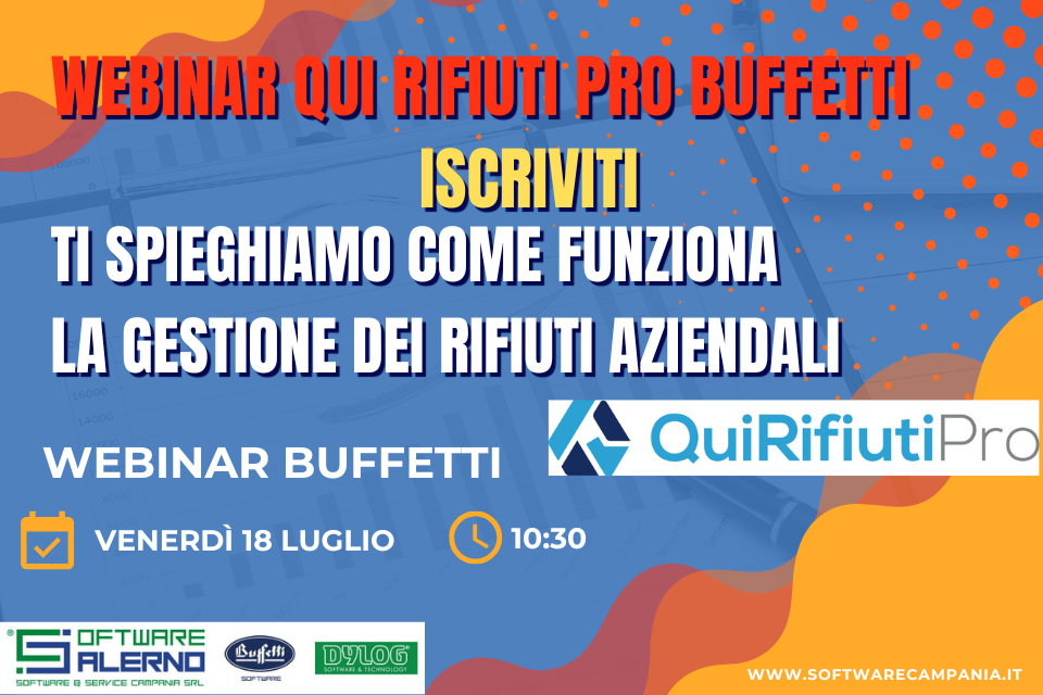 Webinar Software Qui Rifiuti Pro